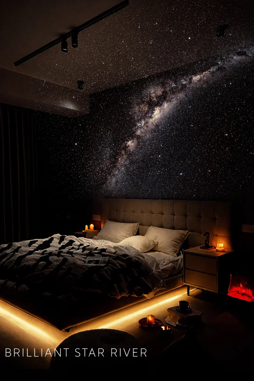 ✨Milky Way Night Light Projector 🌙 Calming Sleep