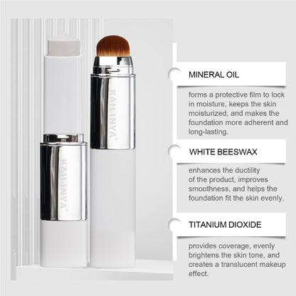 🎉BUY 1 GET 1 FREE🎉Color-Changing Foundation Stick with Collagen Capsules - Dual-Ended with Detachable Brush