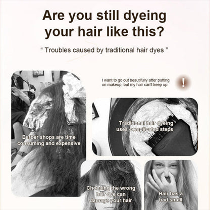 Plant-Based Comb-In Hair Dye – 3-in-1 Hair Dye Comb