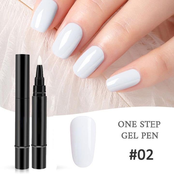 🎨One Step Nail Gel Pen💡Free handheld mini UV nail lamp💡