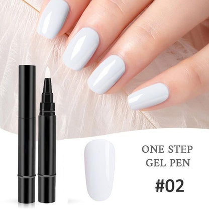 🎨One Step Nail Gel Pen💡Free handheld mini UV nail lamp💡
