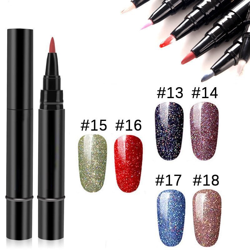 🎨One Step Nail Gel Pen💡Free handheld mini UV nail lamp💡