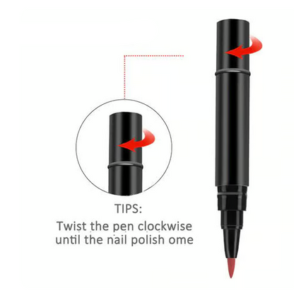 🎨One Step Nail Gel Pen💡Free handheld mini UV nail lamp💡