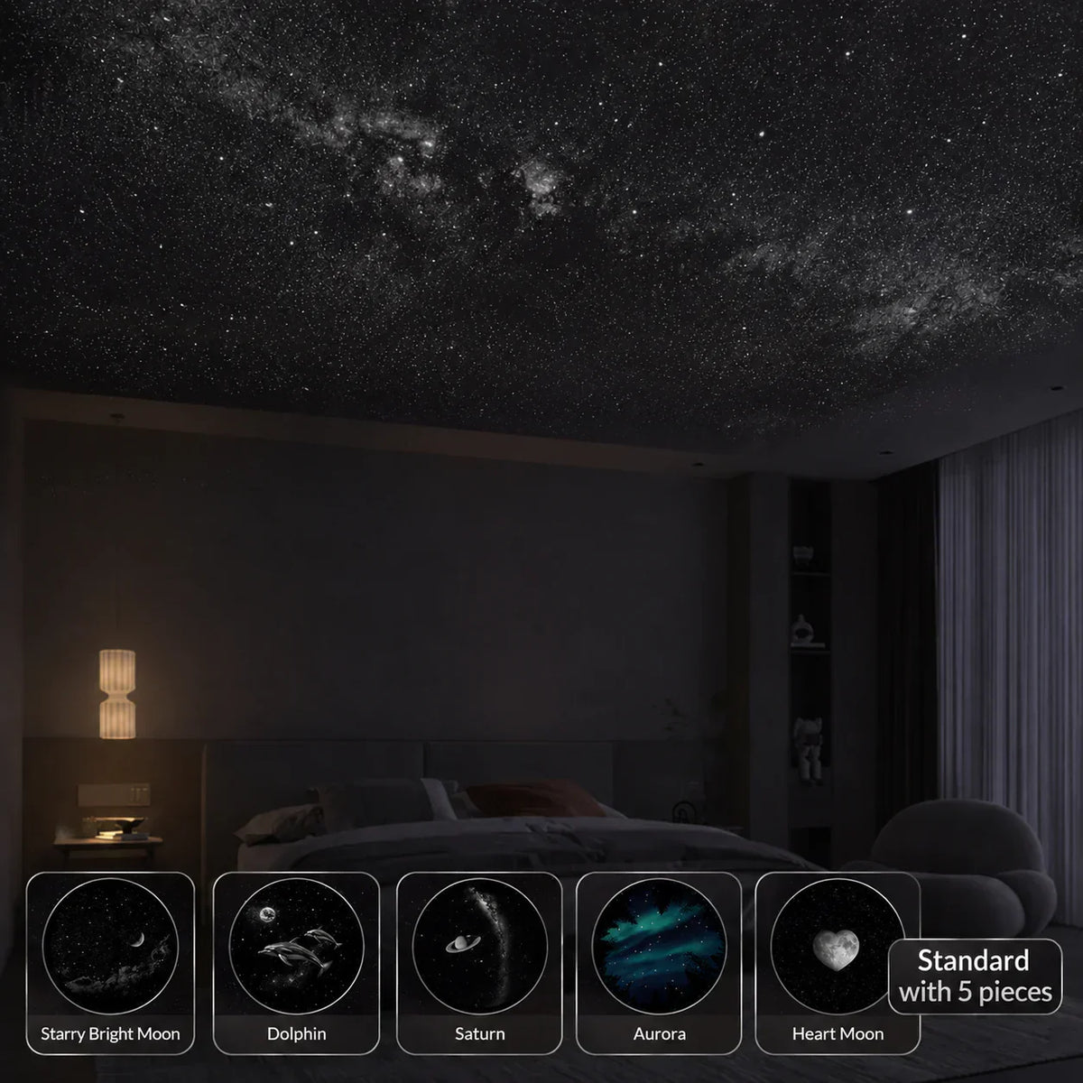 ✨Milky Way Night Light Projector 🌙 Calming Sleep