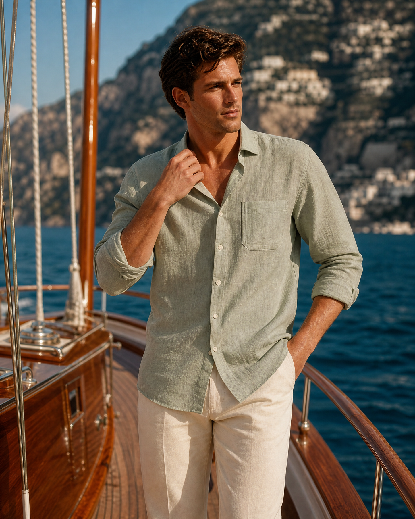 The Amalfi Breathe-Tech Resort Shirt